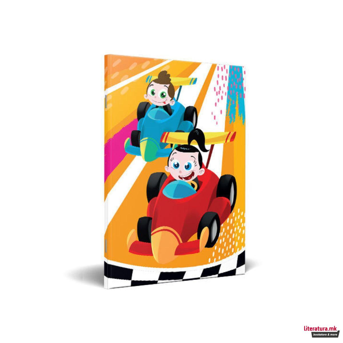 Тетратка, Биби и Боби, А5, коцки 