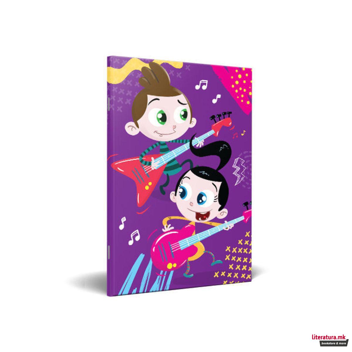 Тетратка, Биби и Боби, А5, коцки 