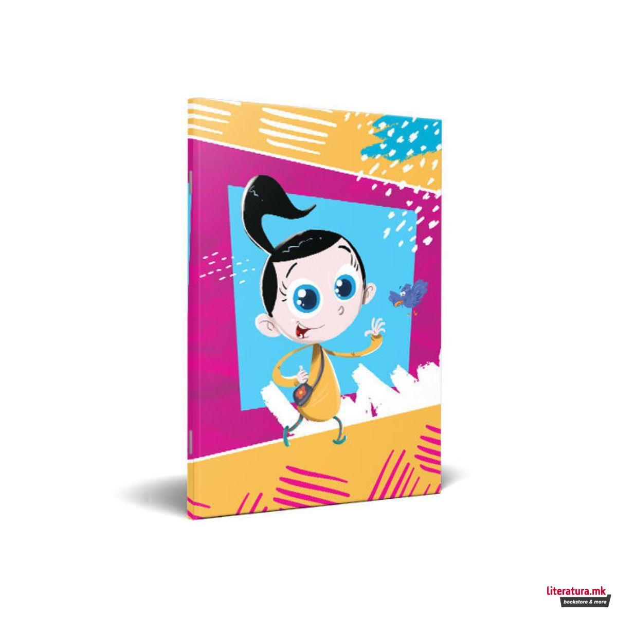 Тетратка, Биби и Боби, А5, линии 