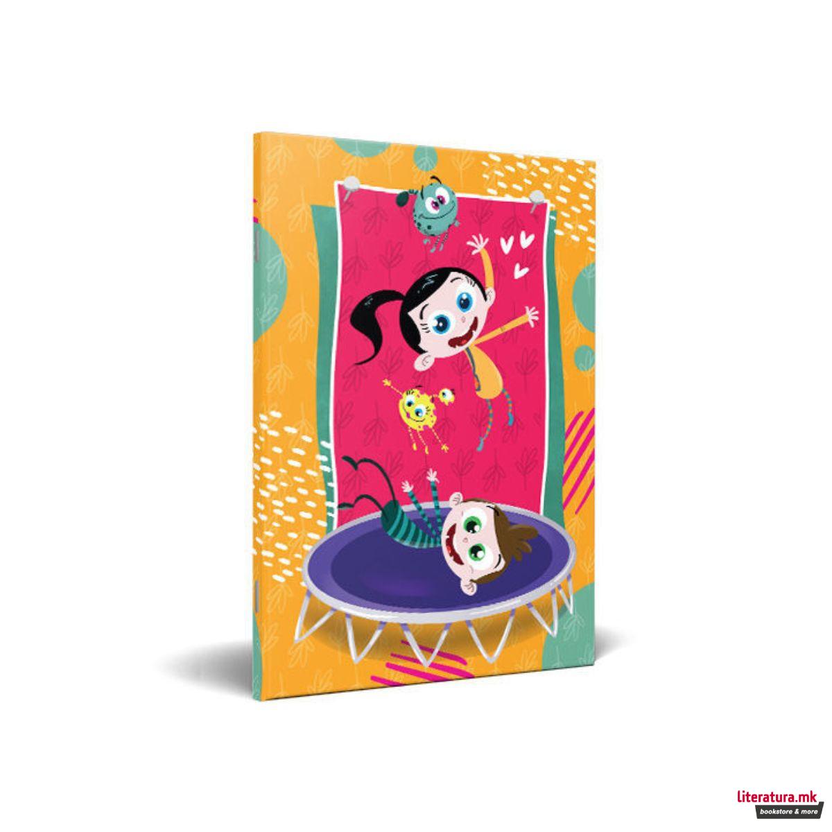 Тетратка, Биби и Боби, А5, линии 