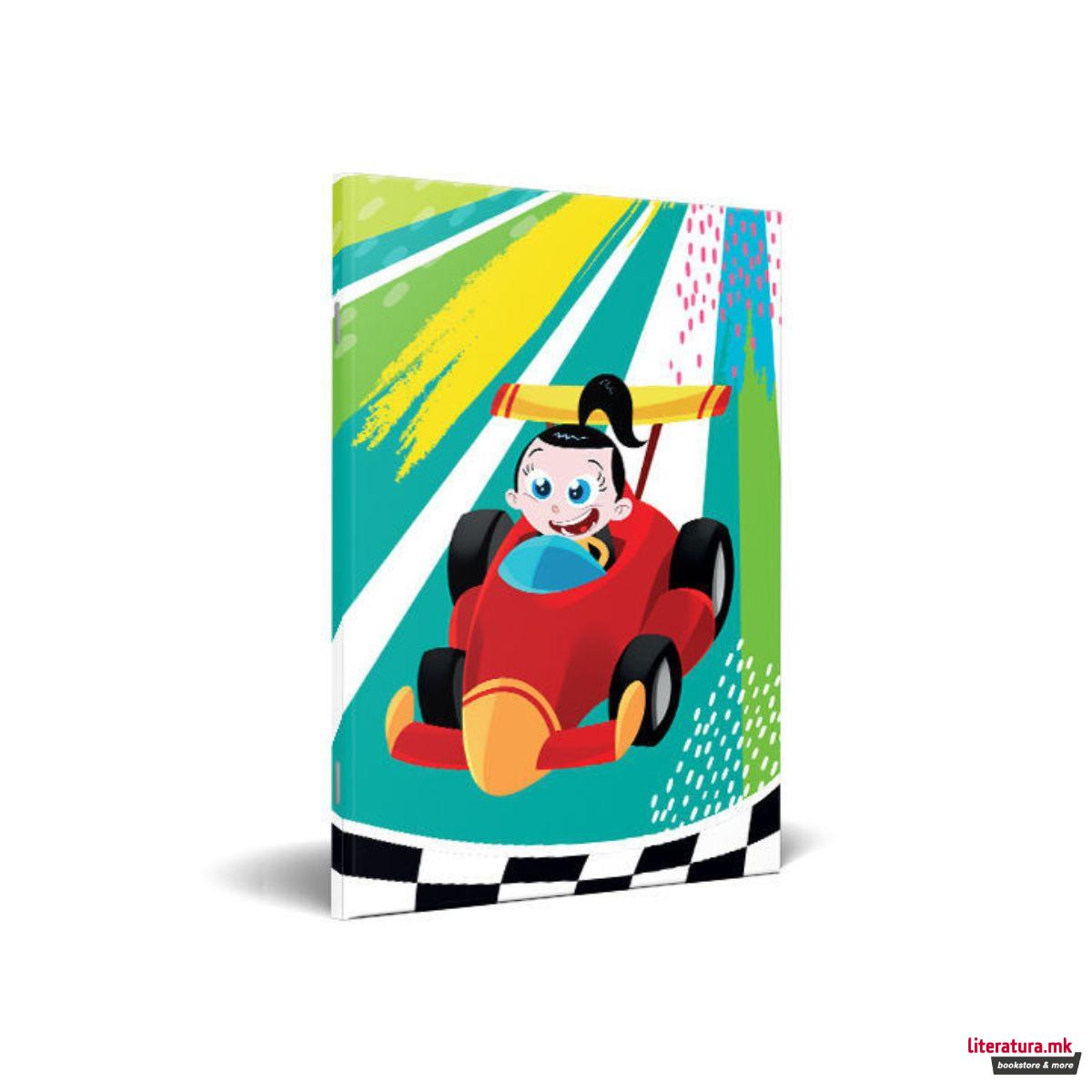 Тетратка, Биби, А4, линии 