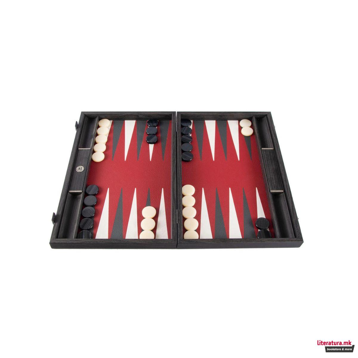 Сет за табла-рачна изработка, Premium Leatherette Burgundy Red 