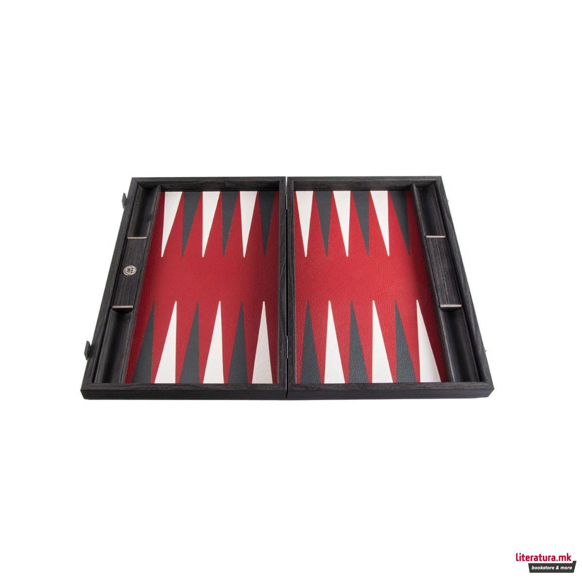 Сет за табла-рачна изработка, Premium Leatherette Burgundy Red 