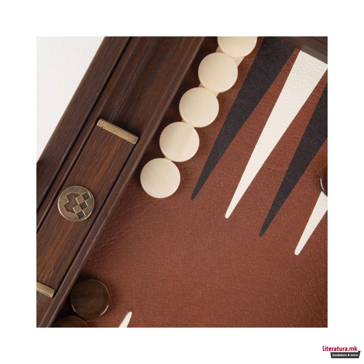 Сет за табла-рачна изработка, Premium Leatherette Caramel Brown 