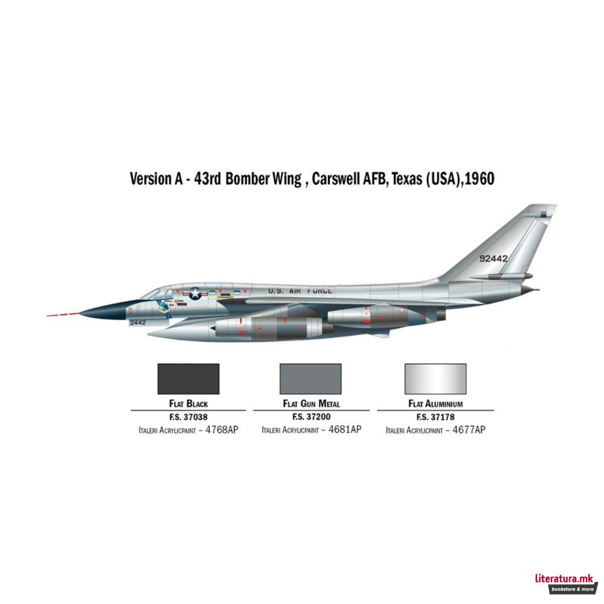 Макета, B-58 Hustler, 1:72 