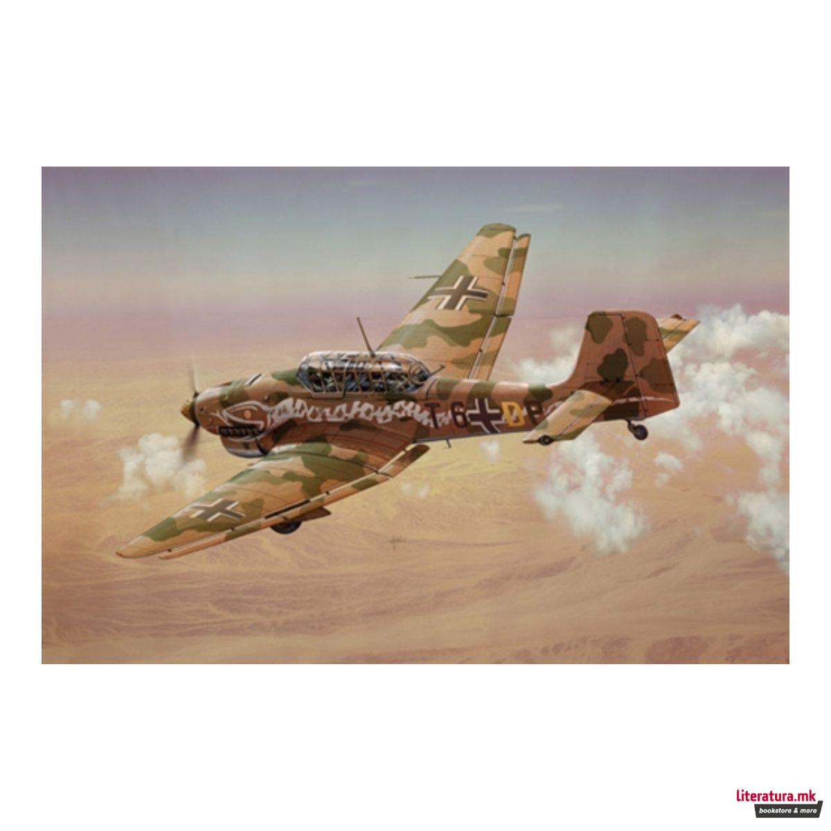 Макета, JU-87 B2 Stuka, 1:72 