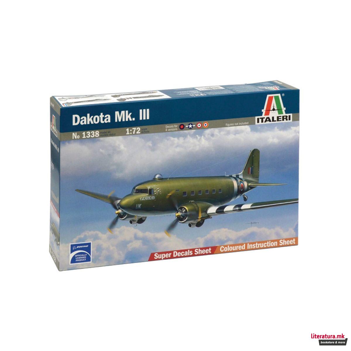 Макета, Dakota Mk.III, 1:72 