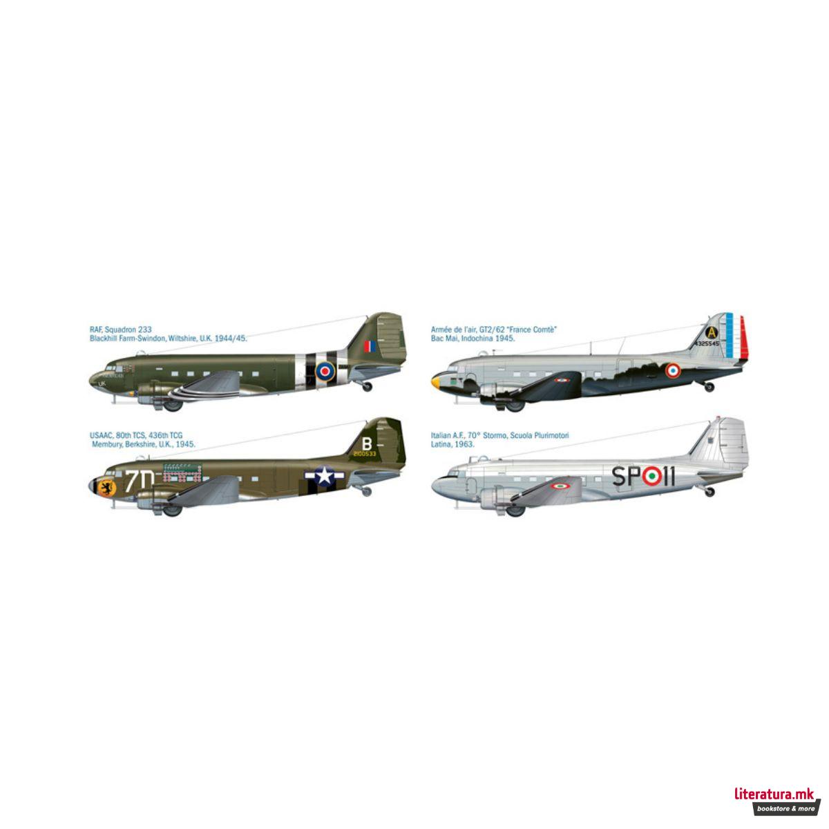 Макета, Dakota Mk.III, 1:72 