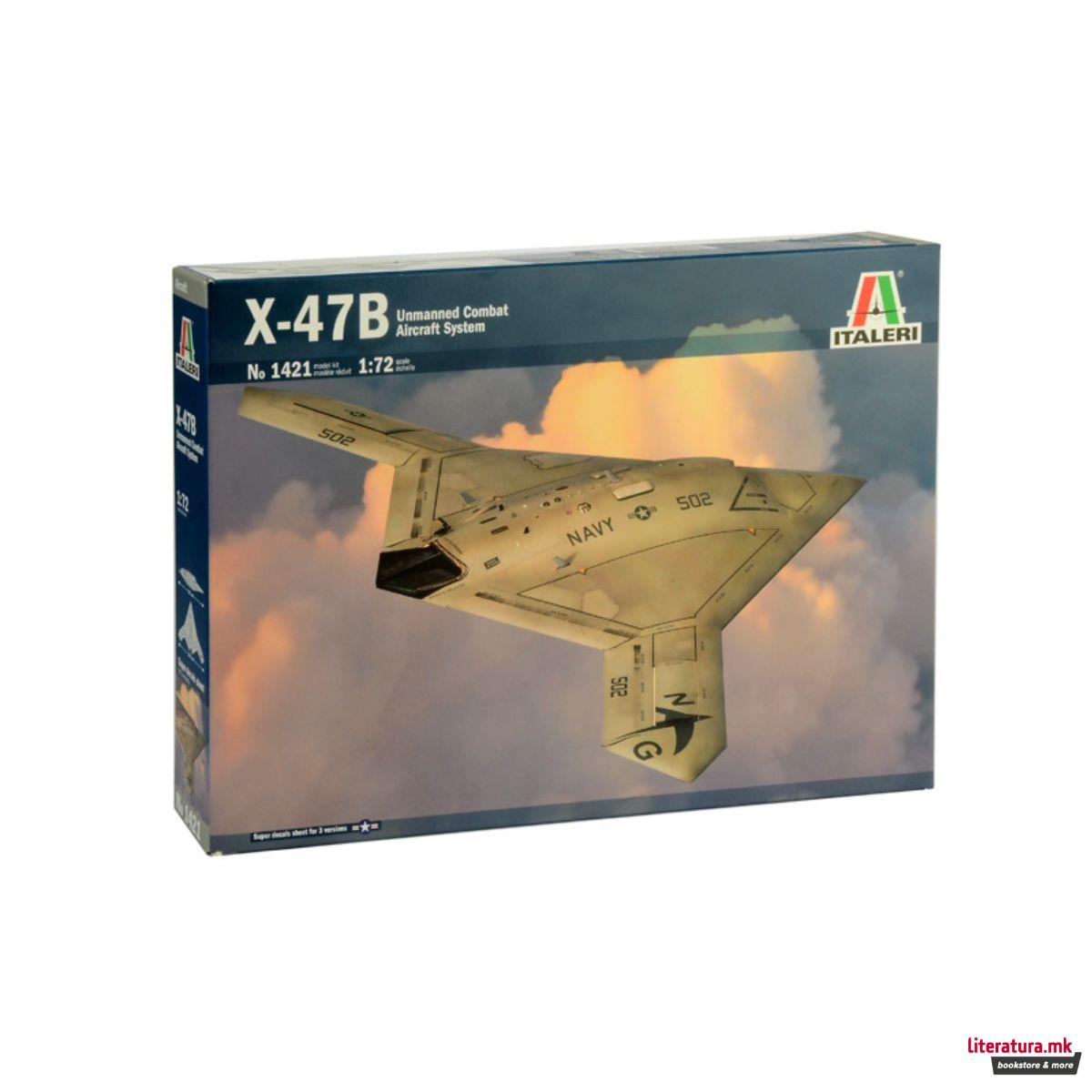 Макета, X47B UCAS, 1:72 