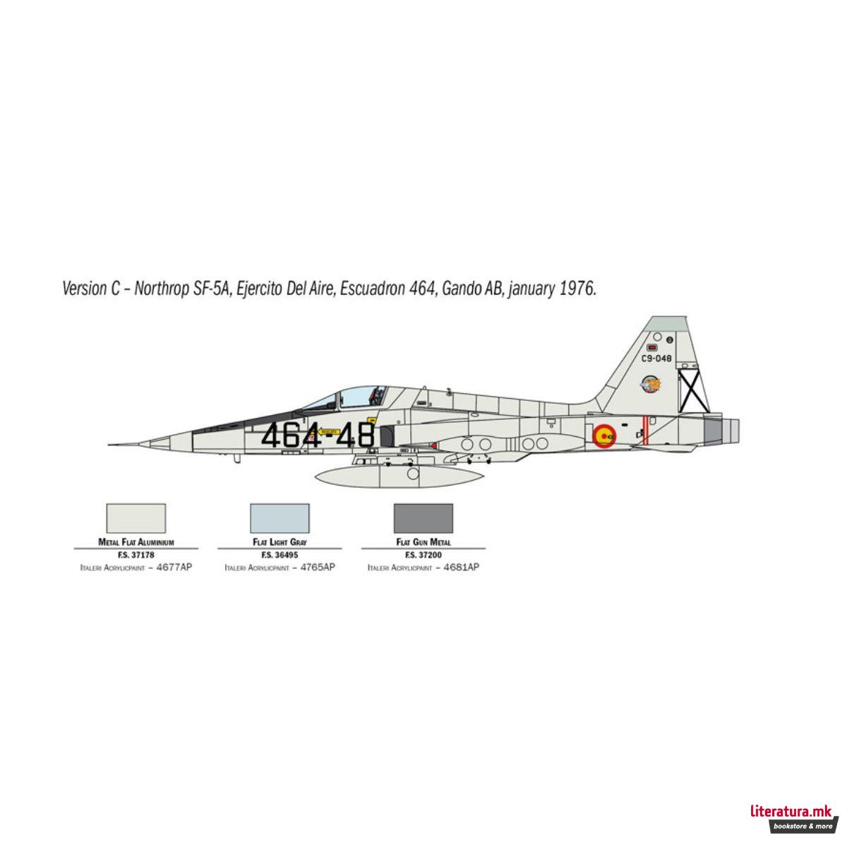 Макета, F-5A Freedom Fighter, 1:72 