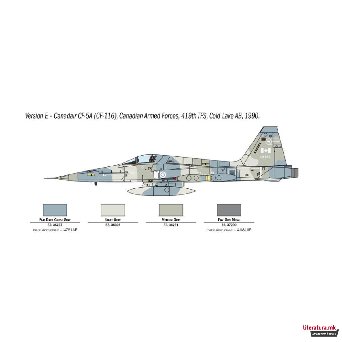 Макета, F-5A Freedom Fighter, 1:72 