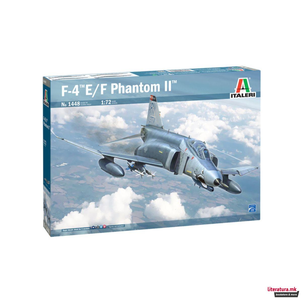 Макета, F-4E/F Phantom II, 1:72 