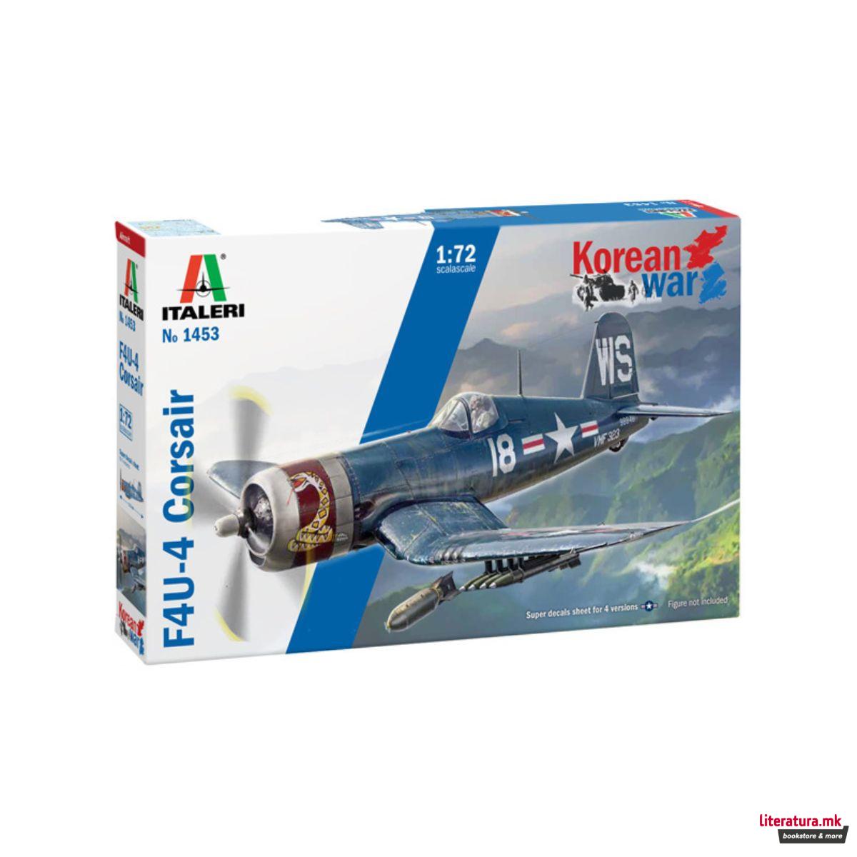 Макета, F4U-4 Corsair - Korean War, 1:72 