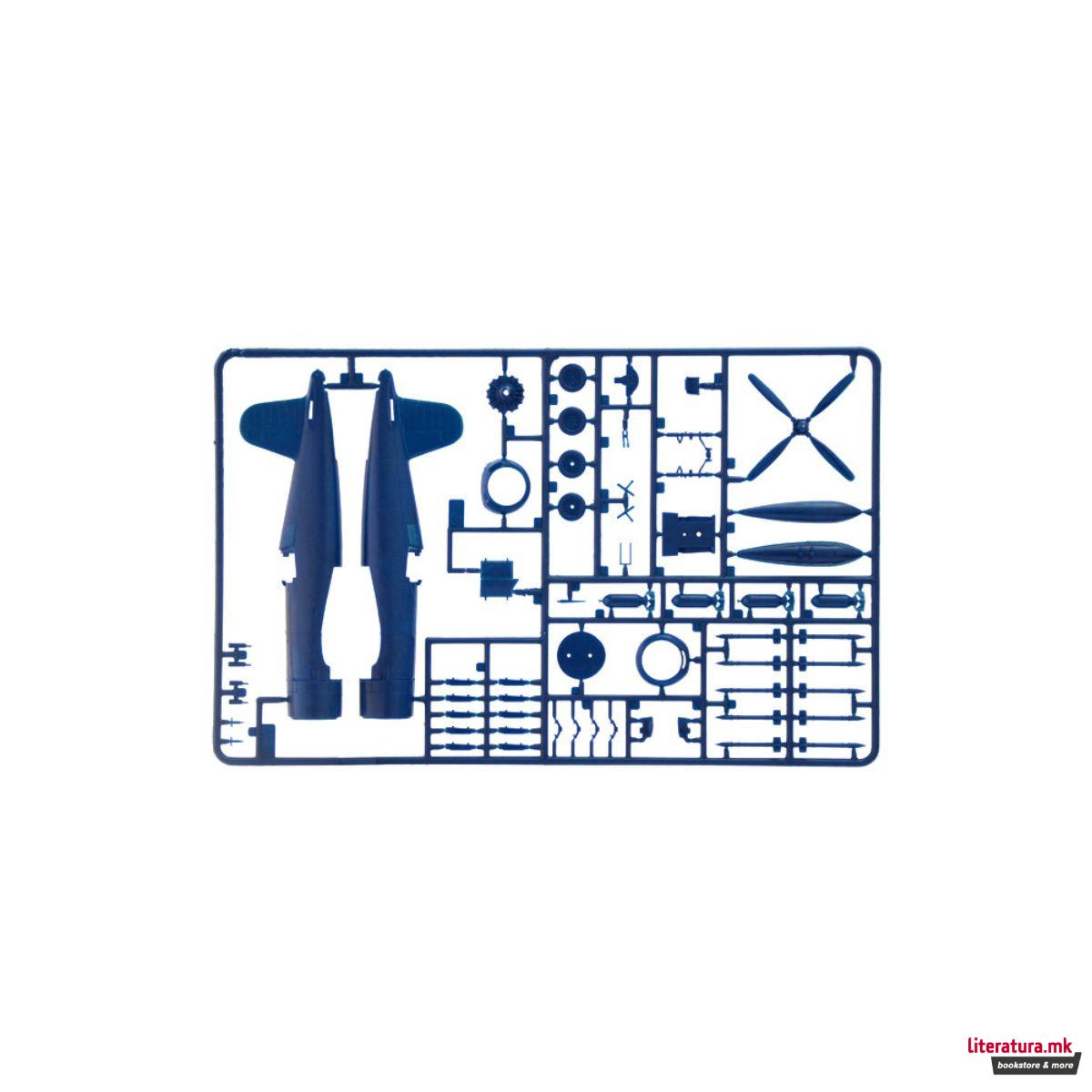 Макета, F4U-4 Corsair - Korean War, 1:72 