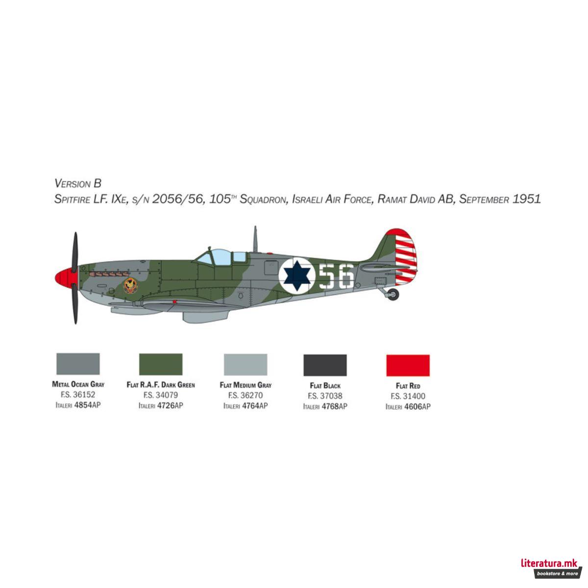 Макета, Spitfire Mk. IX, 1:48 