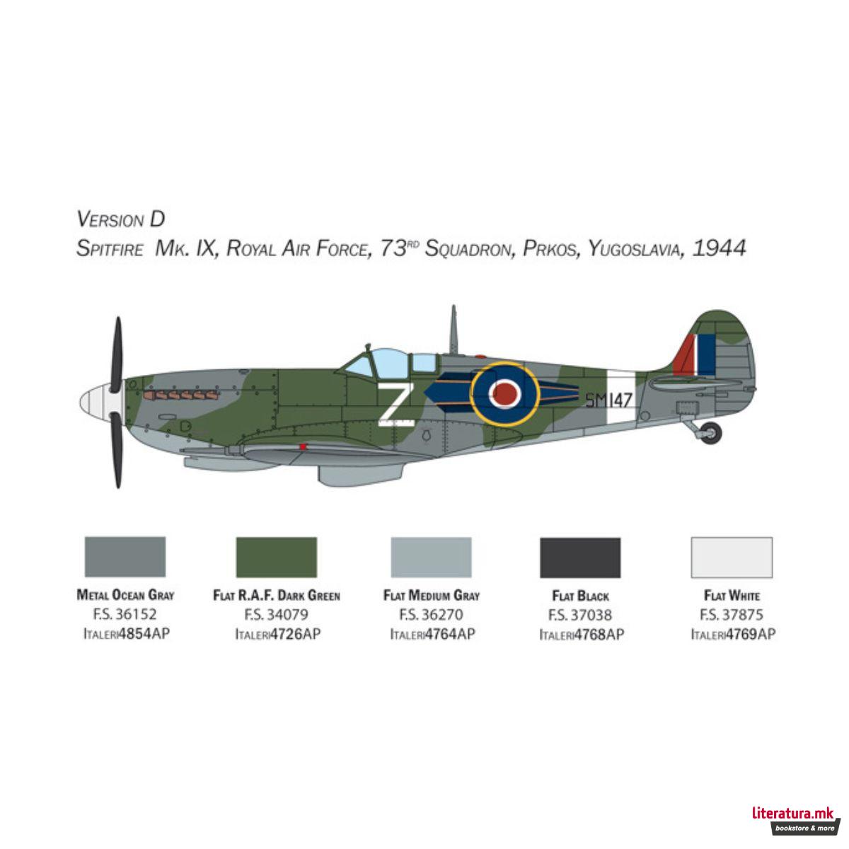 Макета, Spitfire Mk. IX, 1:48 