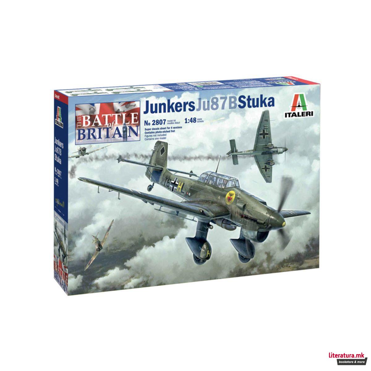 Макета, Junkers JU-87B Stuka, 1:48 