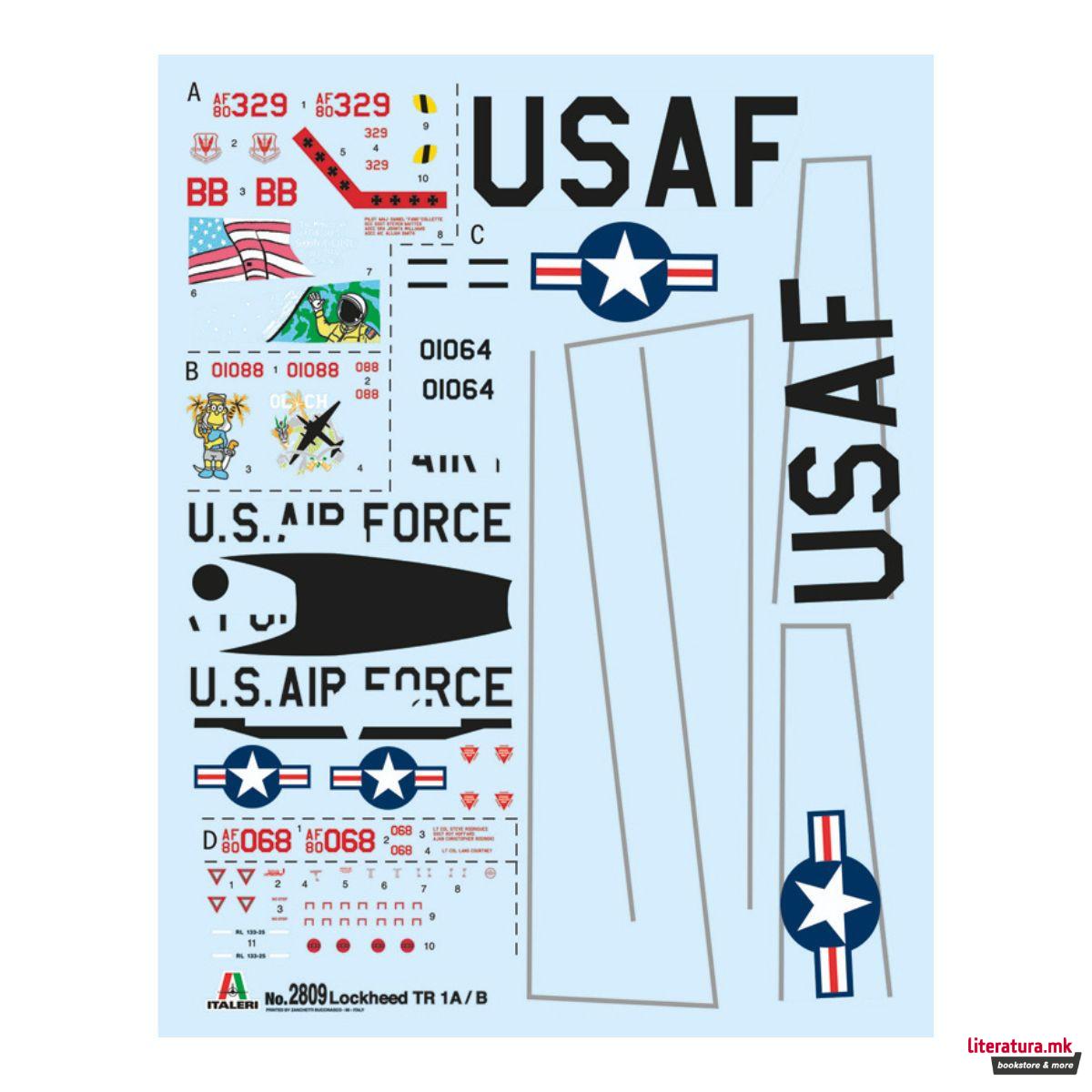 Макета, TR-1A/B, 1:48 