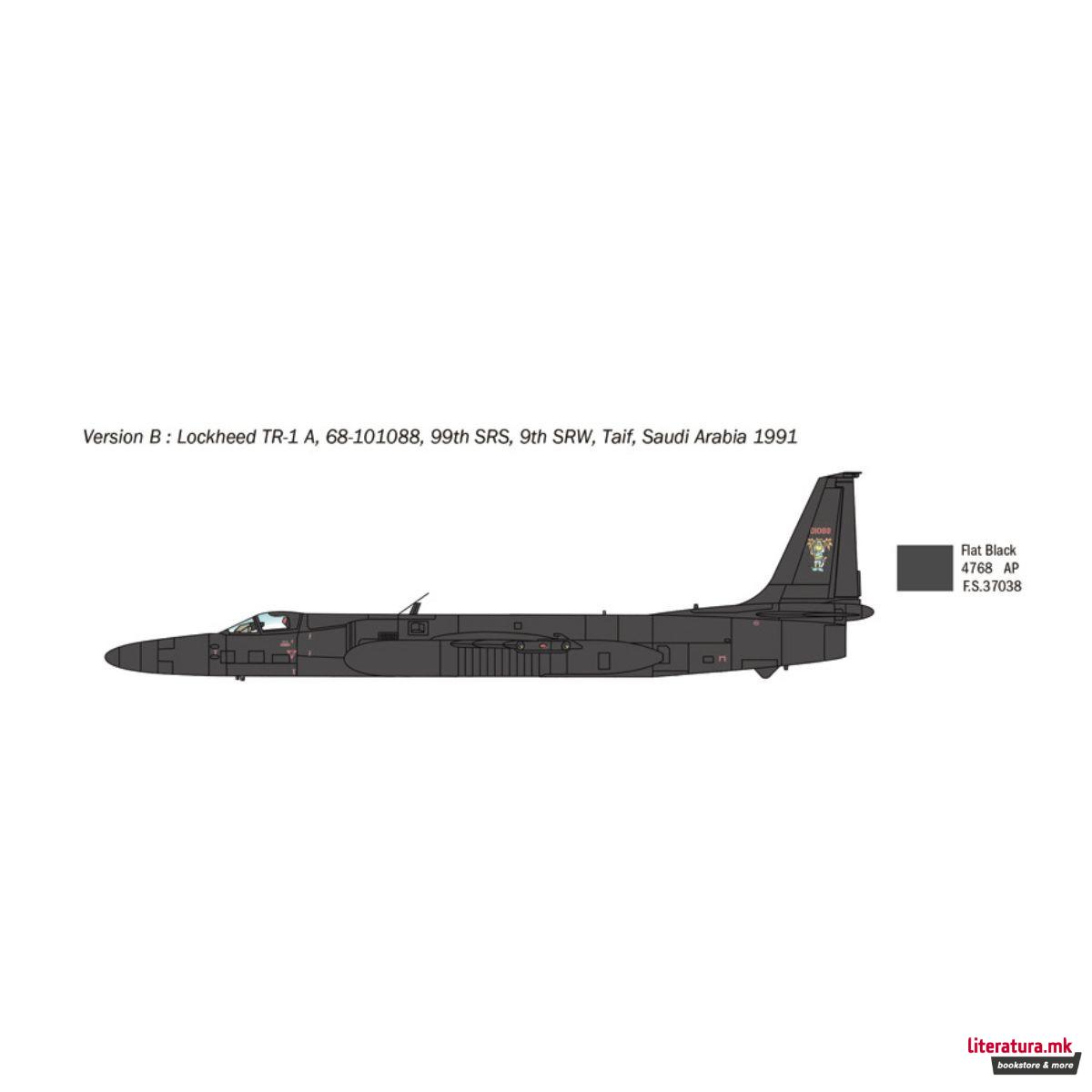 Макета, TR-1A/B, 1:48 