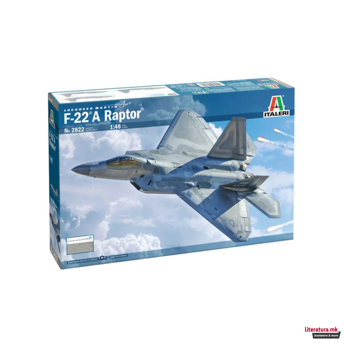 Макета, F-22 A Raptor, 1:48 