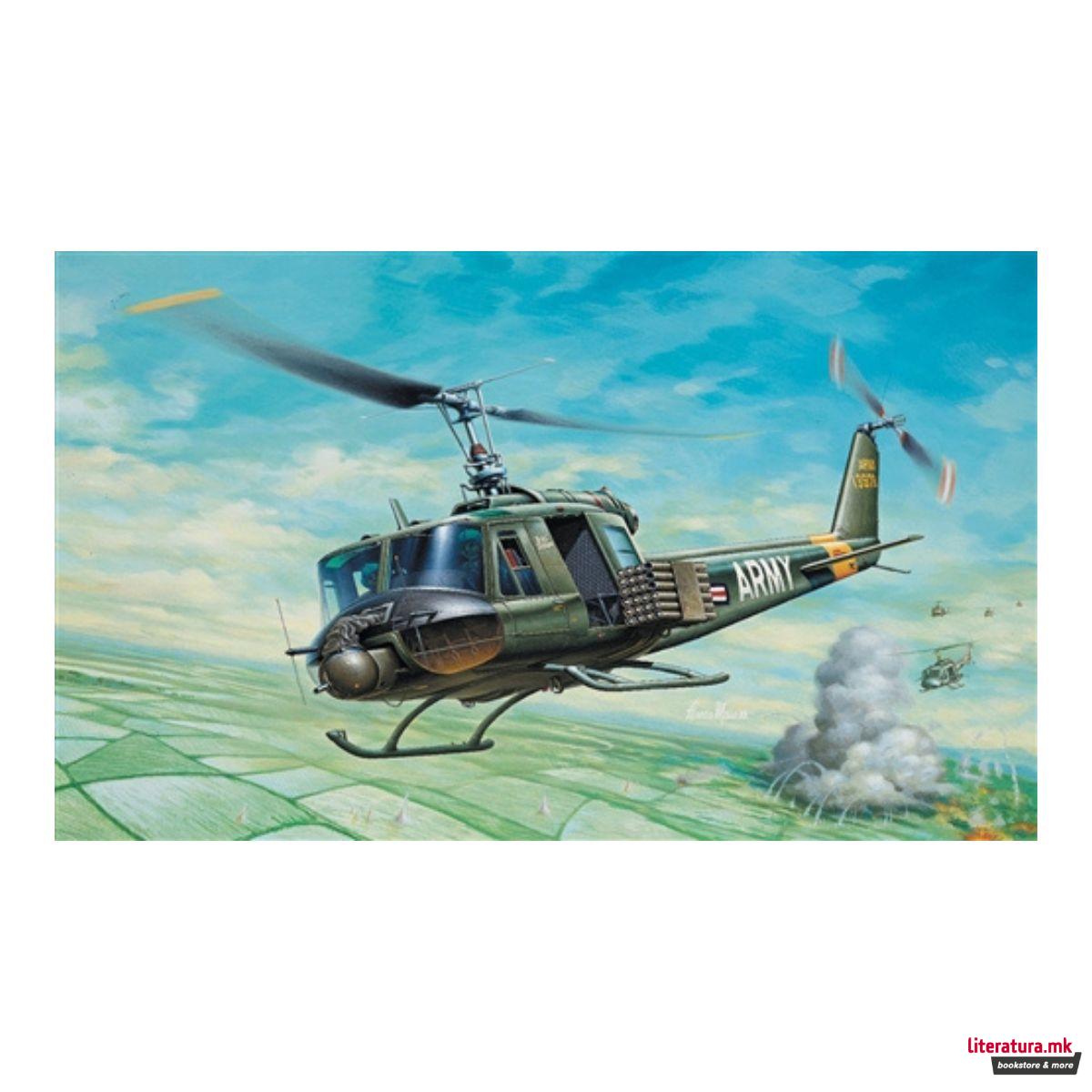 Макета, UH-1B Huey, 1:72 