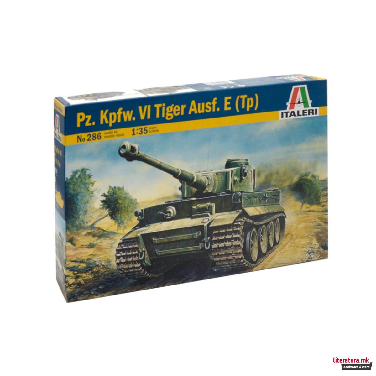 Макета, Tiger I Ausf. E/H1, 1:35 