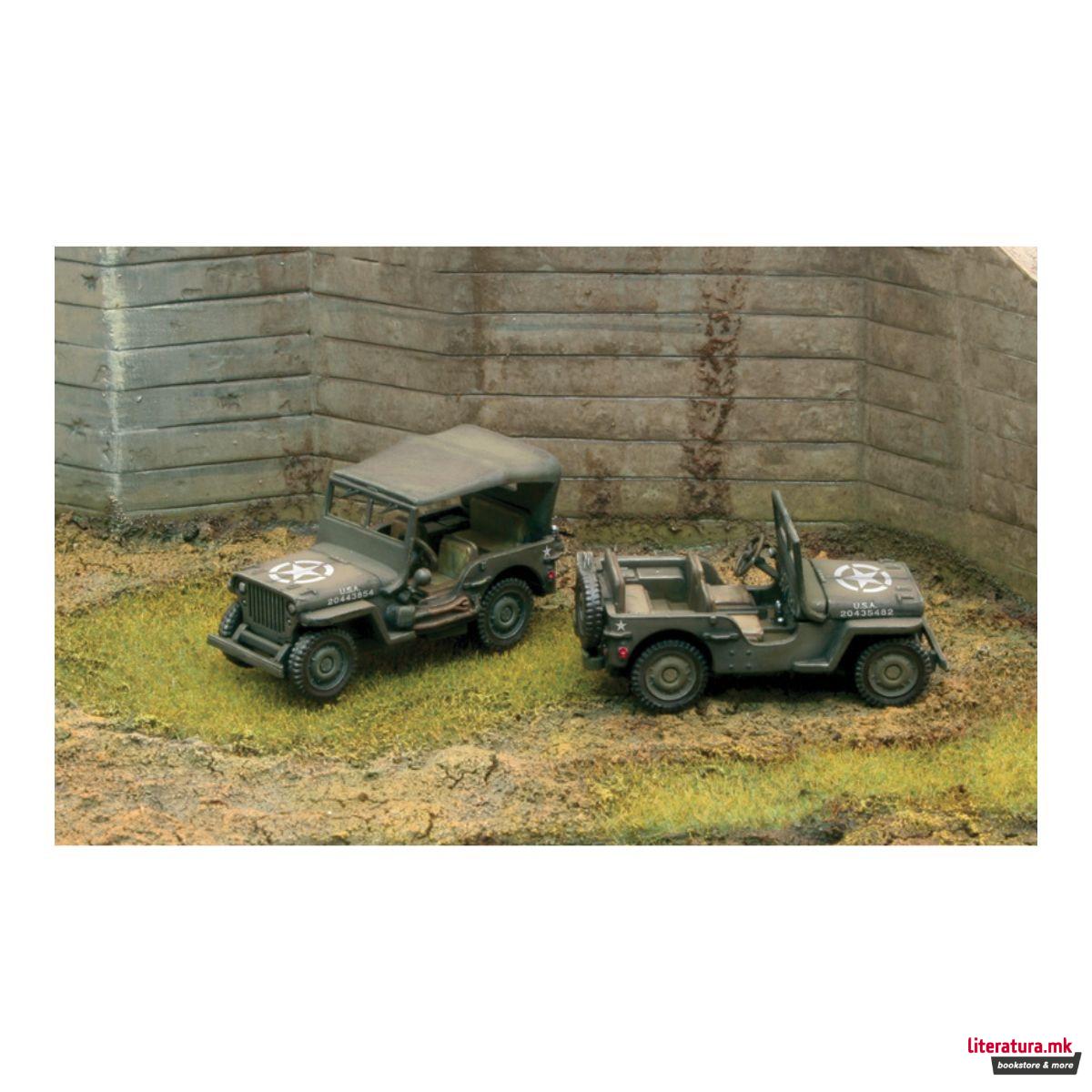 Макета, Willys Jeep 1/4 TON 4x4, 1:72 