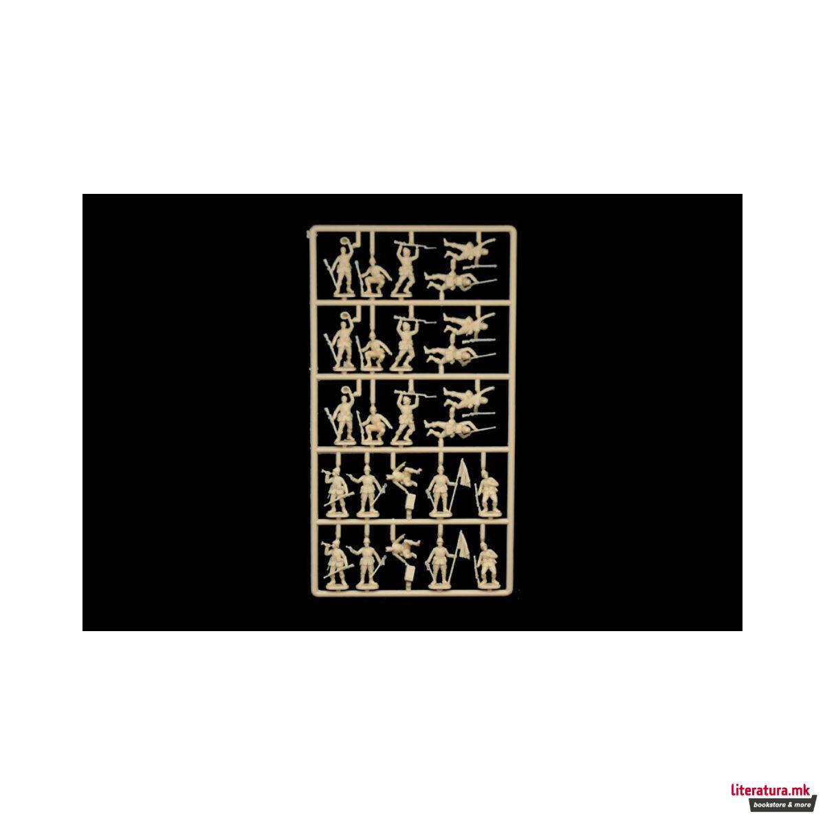 Макета, British Infantry and Sepoys, 1:72 