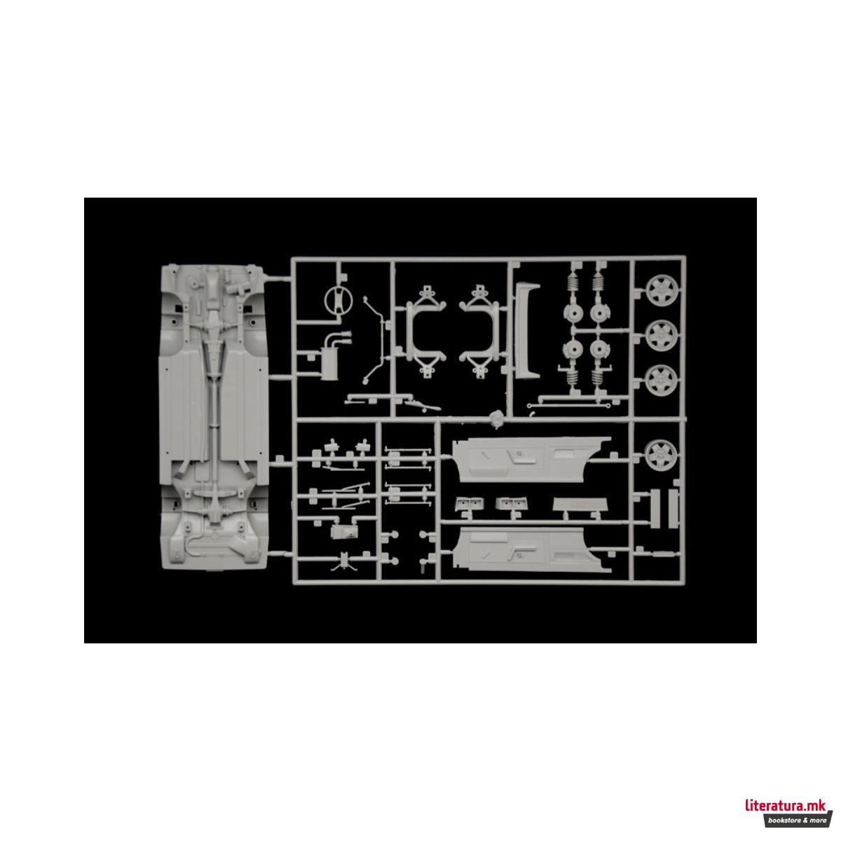 Макета, Audi Quattro Rally, 1:24 