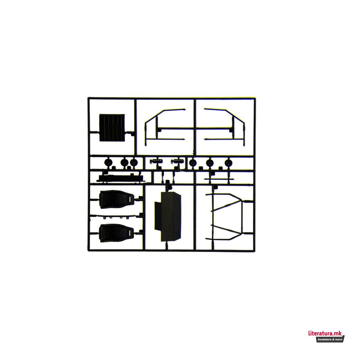 Макета, Audi Quattro Rally, 1:24 