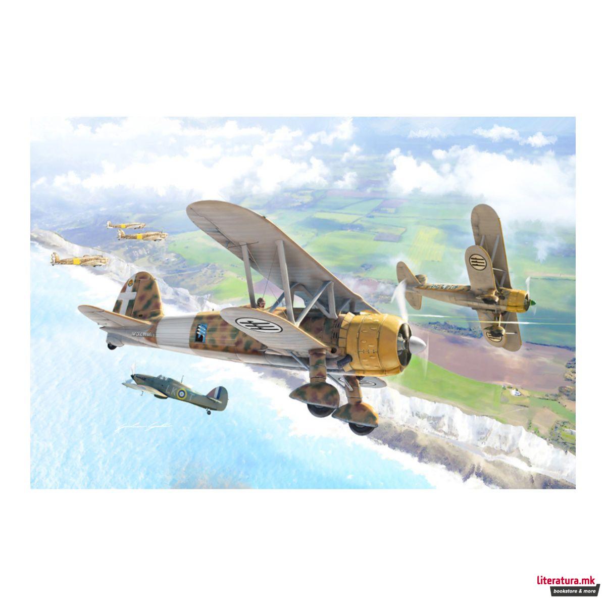 Макета, Fiat CR.42 Falco, 1:72 