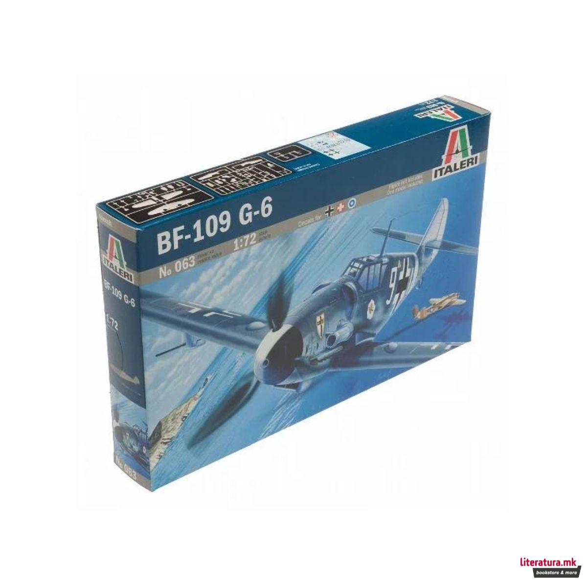 Макета, Messerschmitt BF-109 G-6, 1:72 