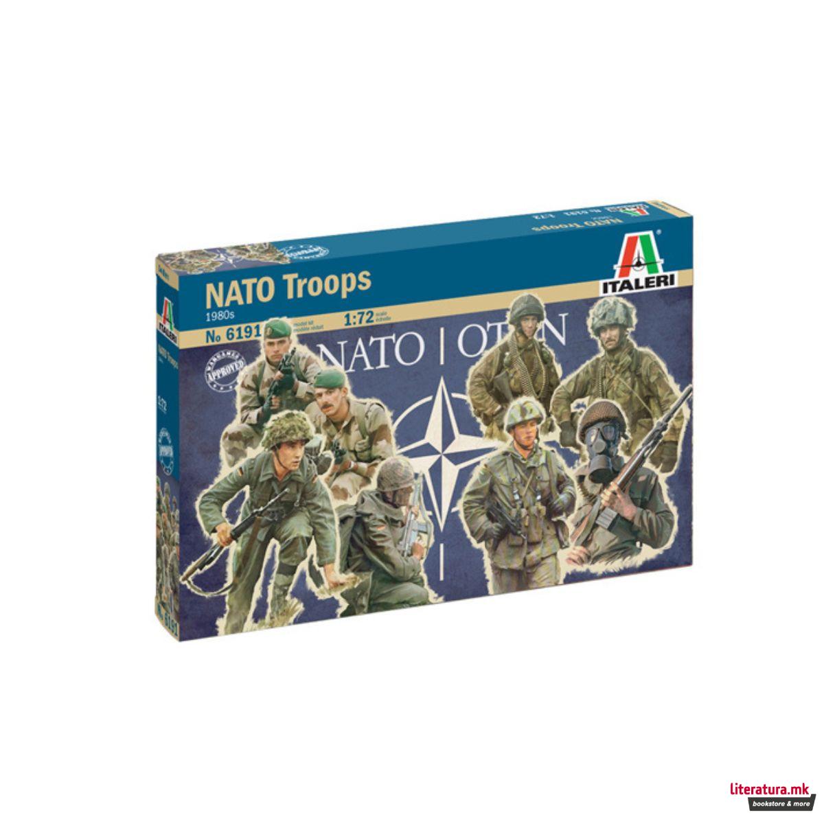 Макета, NATO Troops (1980s), 1:72 