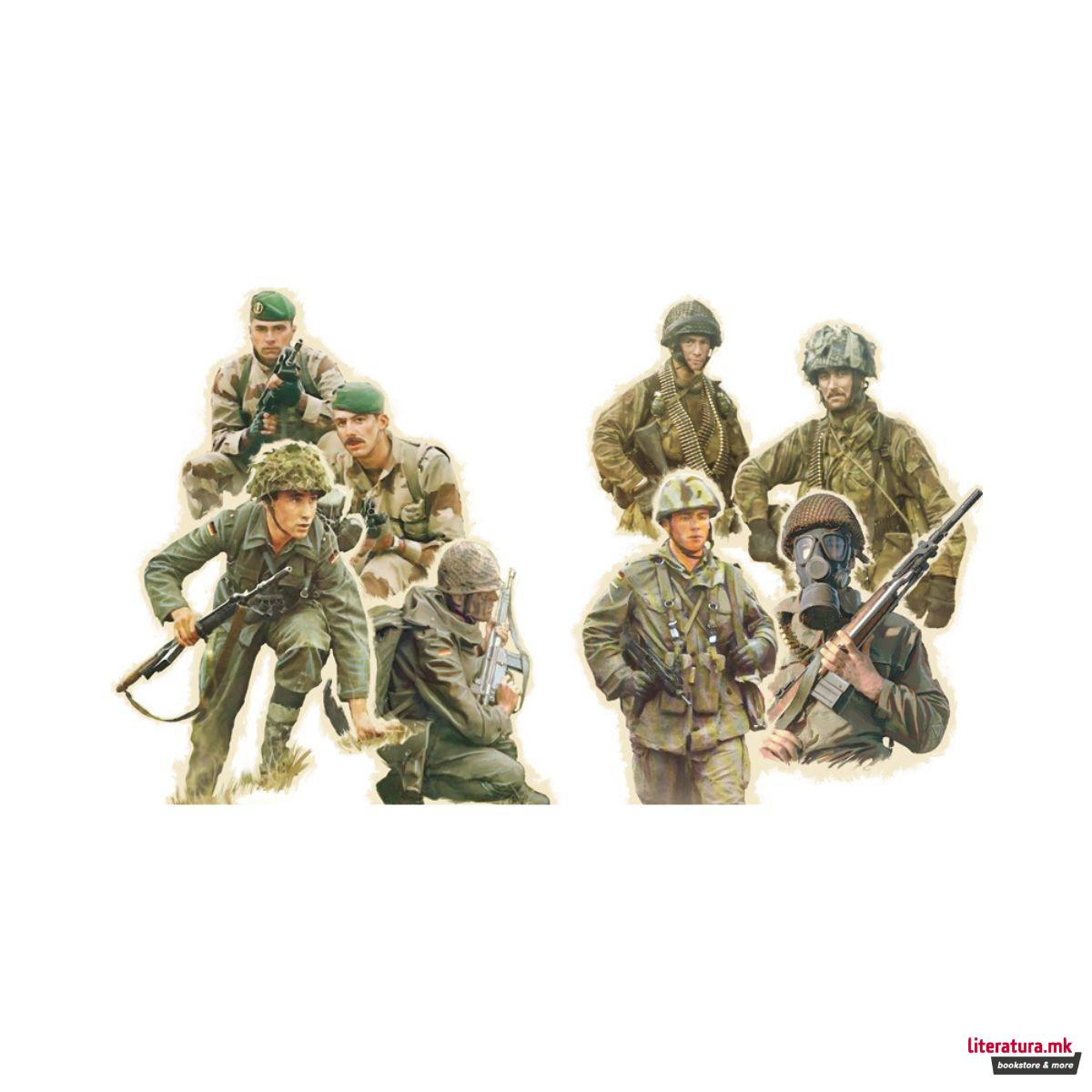Макета, NATO Troops (1980s), 1:72 