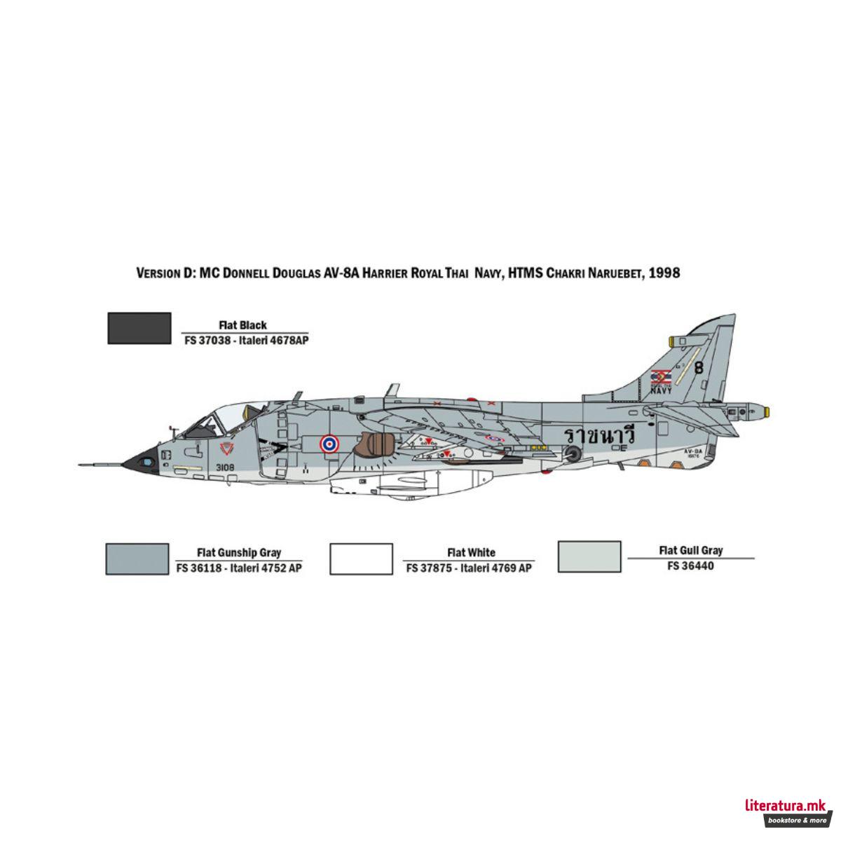 Макета, AV-8A Harrier U.S. Marines, 1:72 