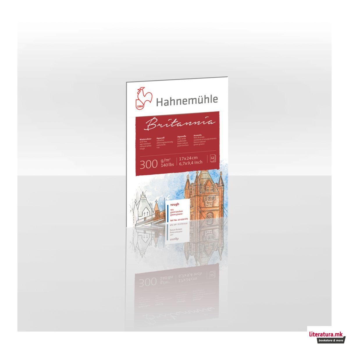 Блок, Britannia, 300 g/cm², 17 x 24 cm, груба хартија 