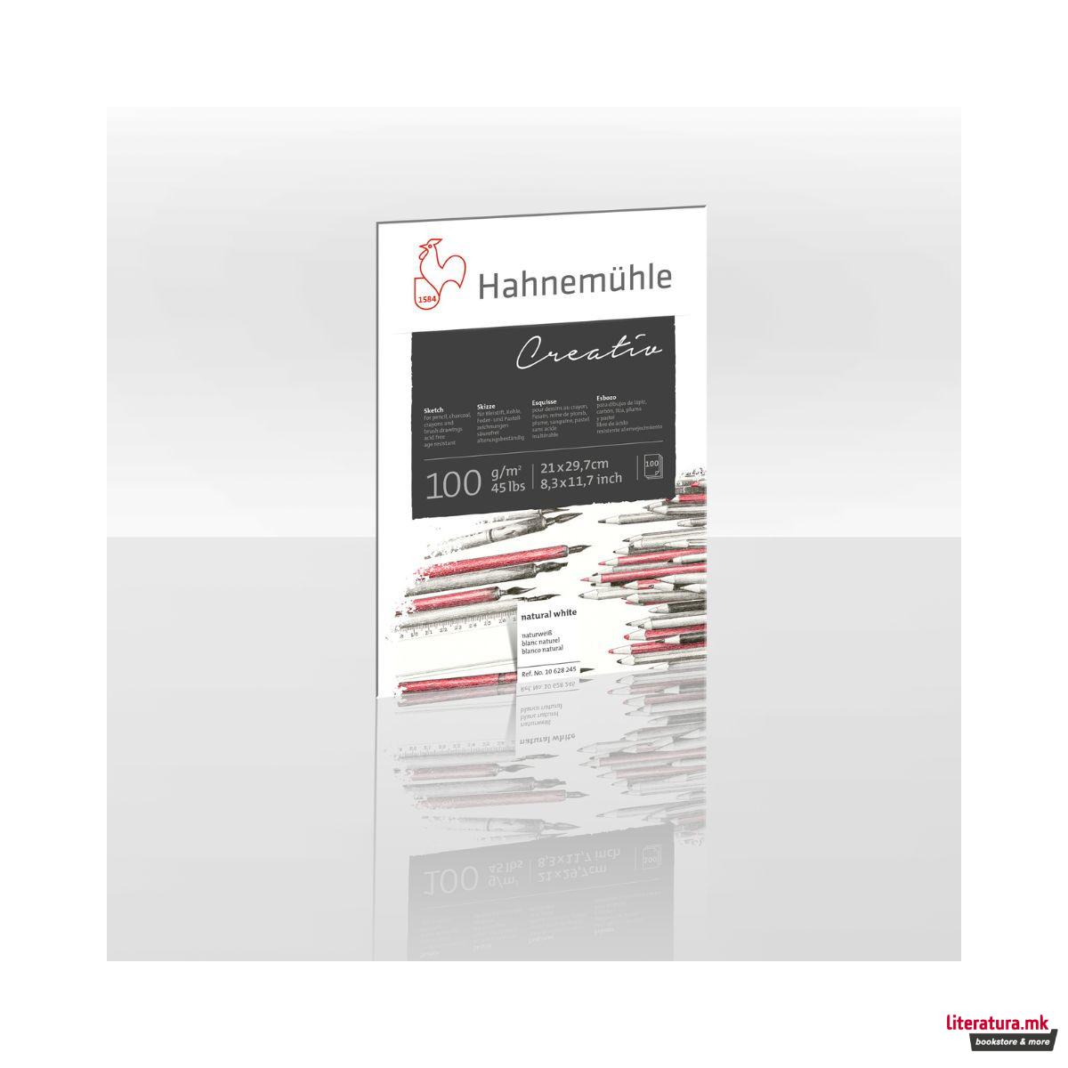 Скеч блок, Creativ, 100 g/cm², A4 