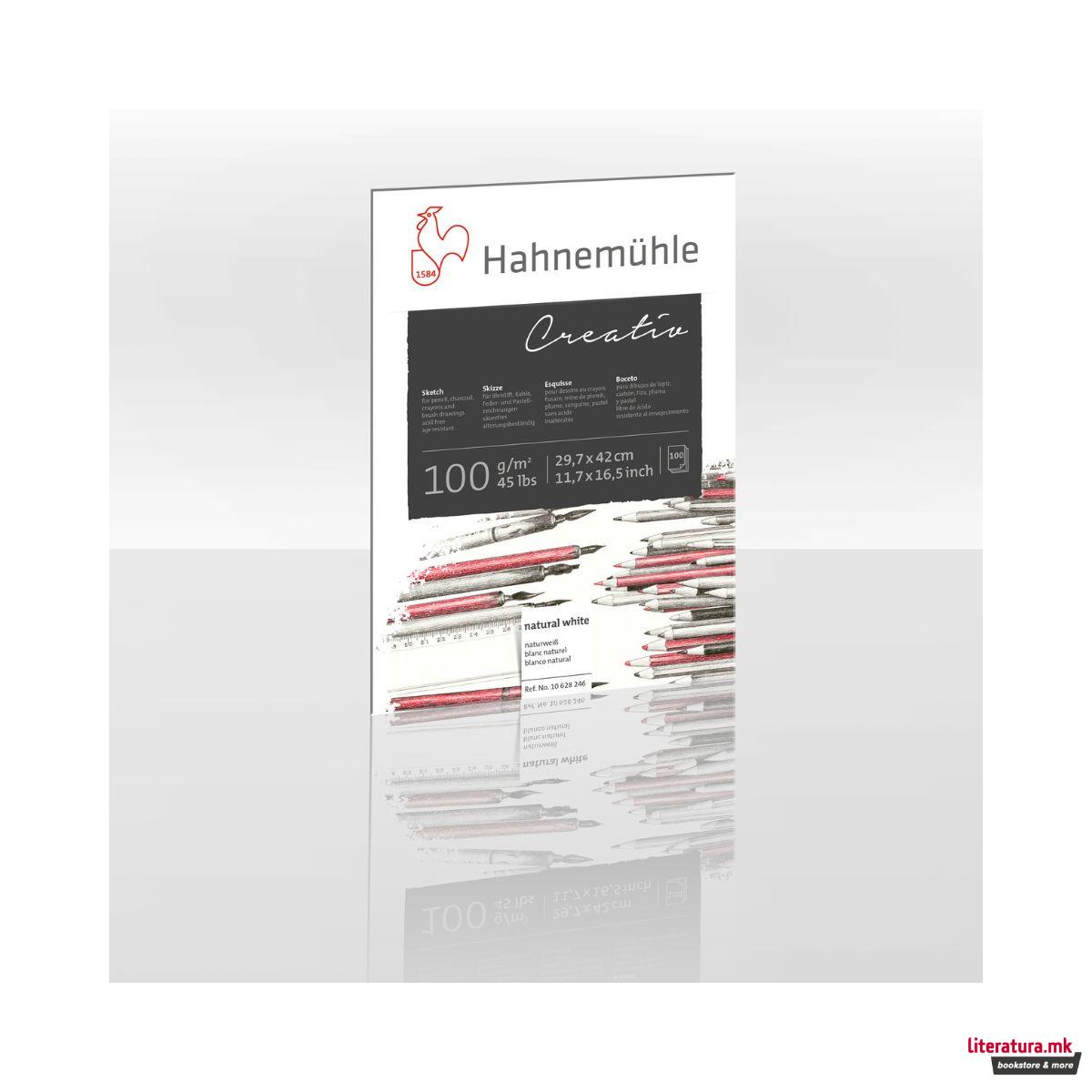 Скеч блок, Creativ, 100 g/cm², A4 