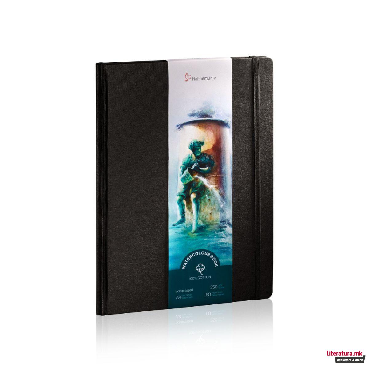 Скицник, Watercolour, 250 g/cm², А4, 100% памук, ладно пресуван 