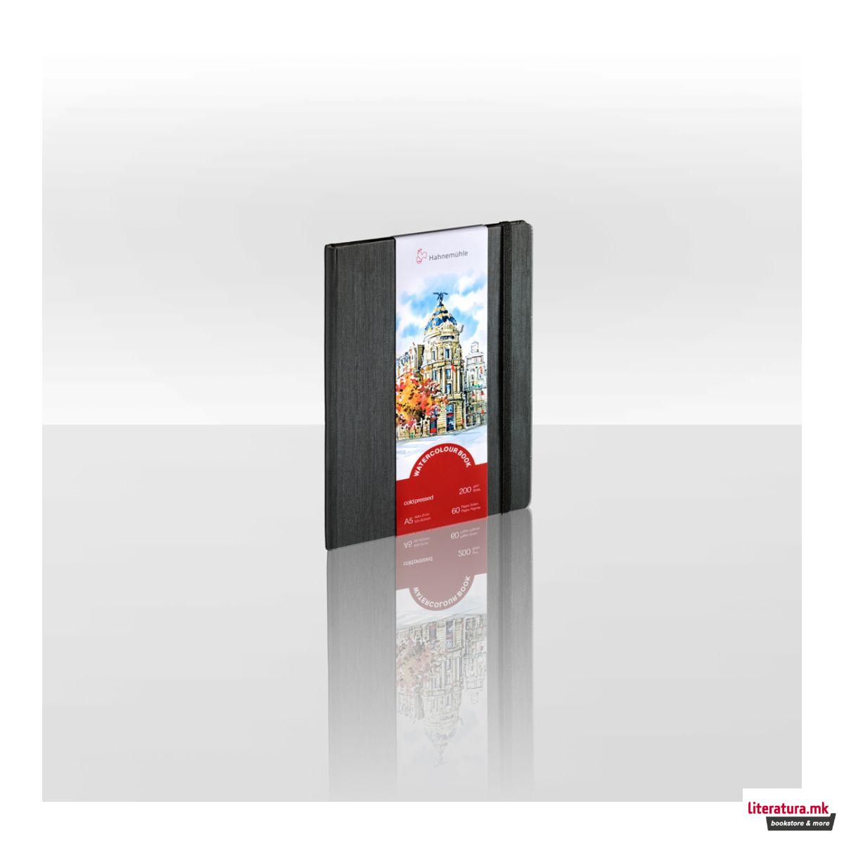Скицник, Watercolour, 200 g/cm², A5 вертикален, ситно зрнест 