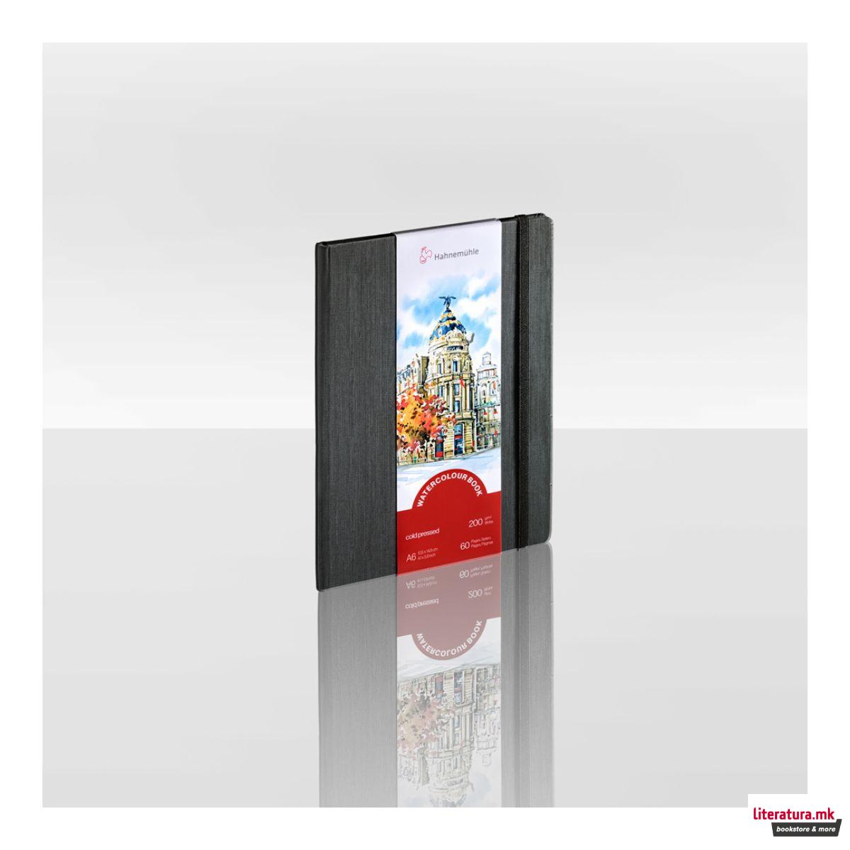 Скицник, Watercolour, 200 g/cm², А6 вертикален, ситно зрнест 
