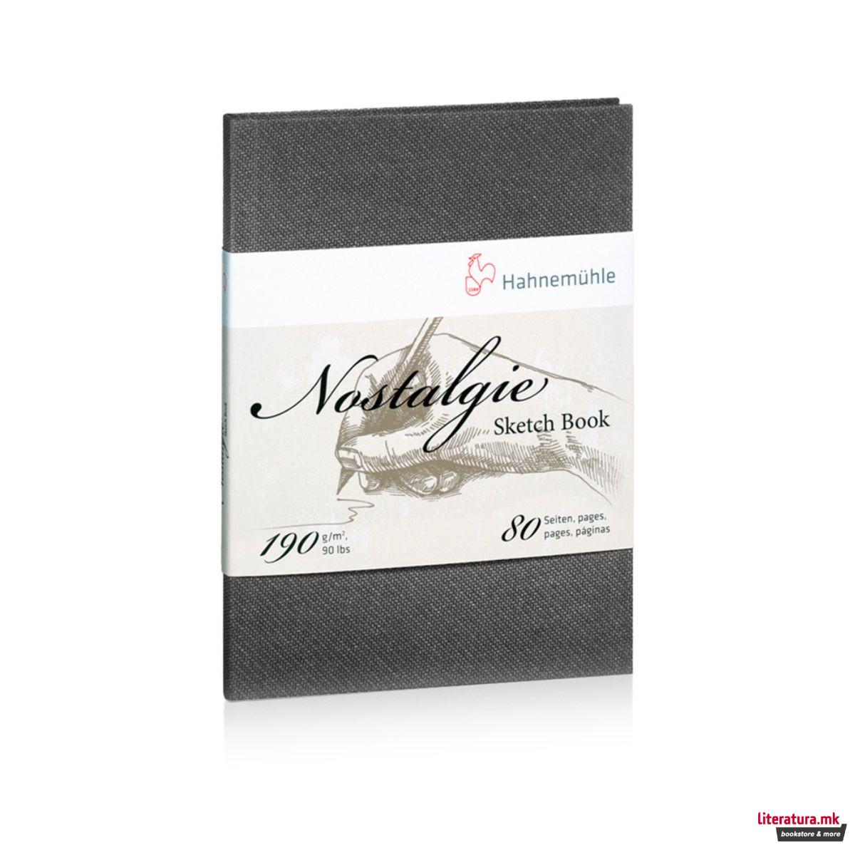 Скицник, Nostalgie, 190 g/cm², A4 вертикален 