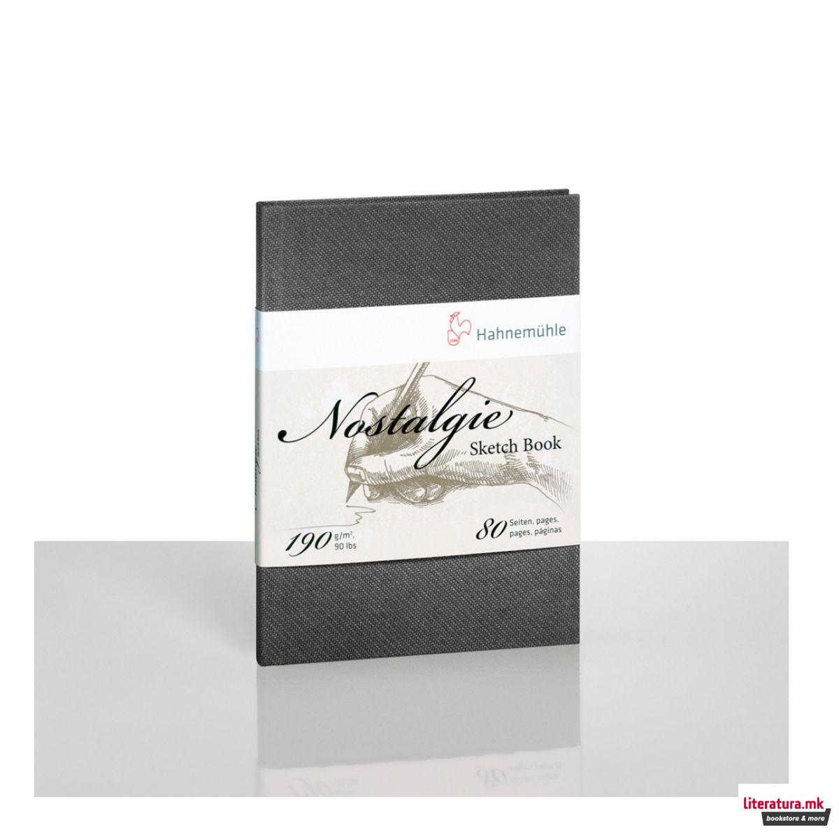 Скицник, Nostalgie, 190 g/cm², A4 вертикален 