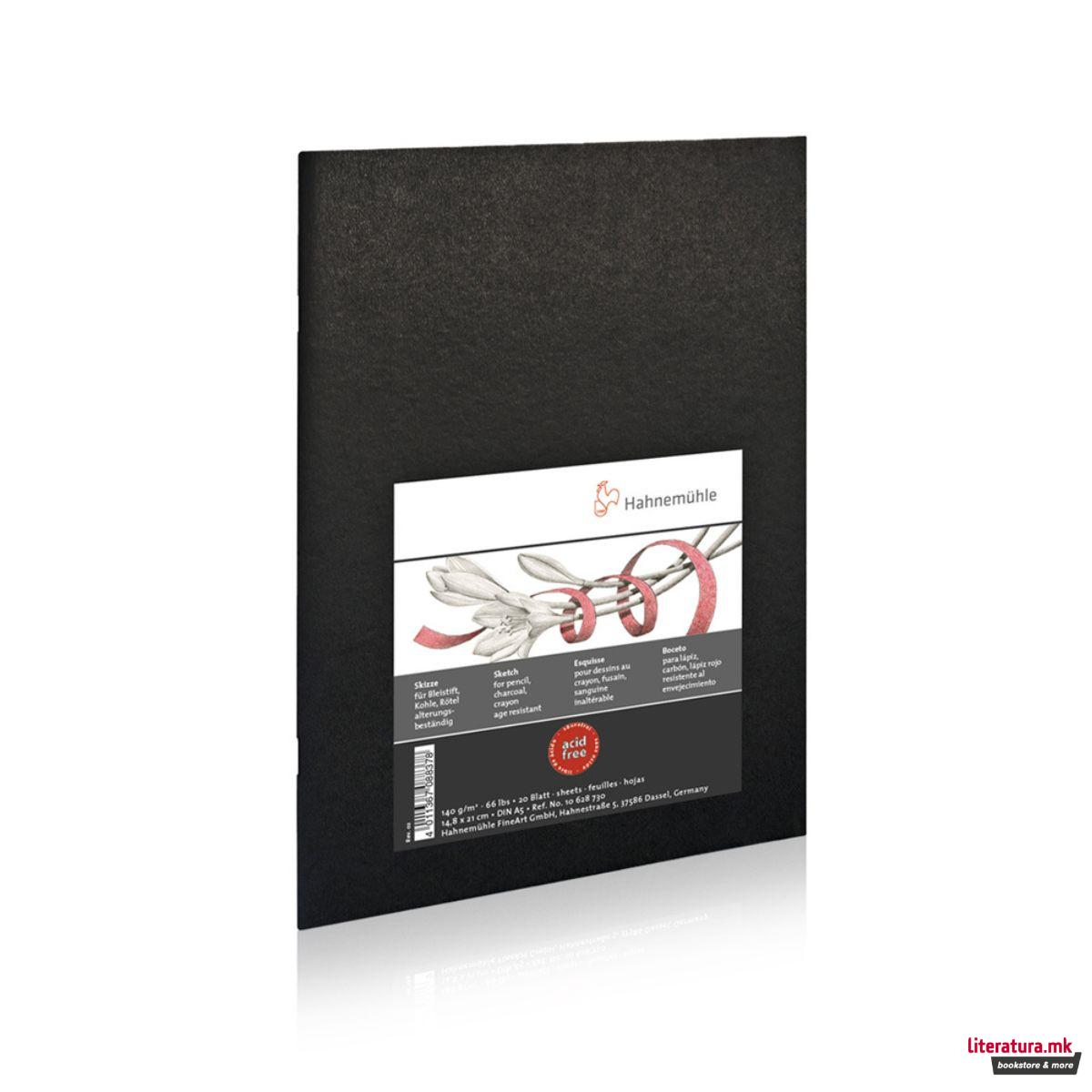 Скеч буклет, 140 g/cm², А5 