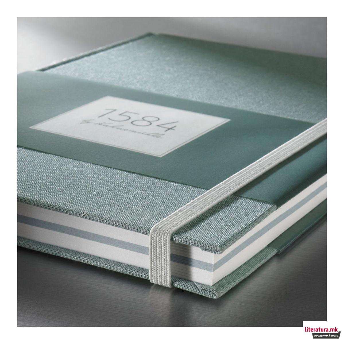 Тефтер, 1584 by Hahnemühle, А5, морско зелен 