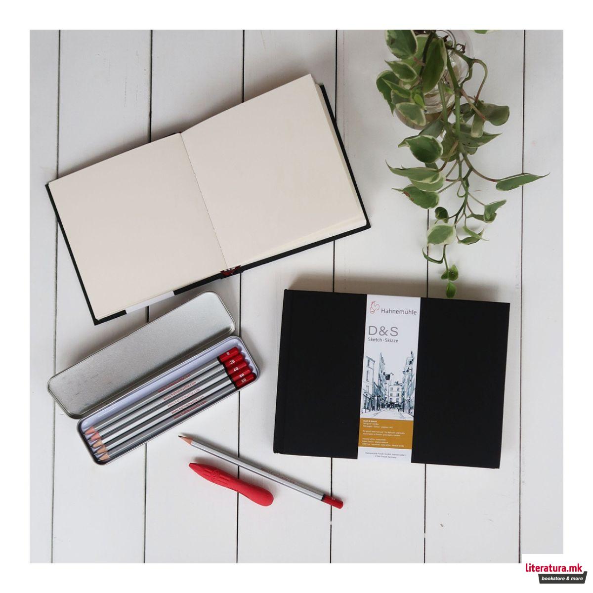 Скицник, D&S, 14 x 14 cm 