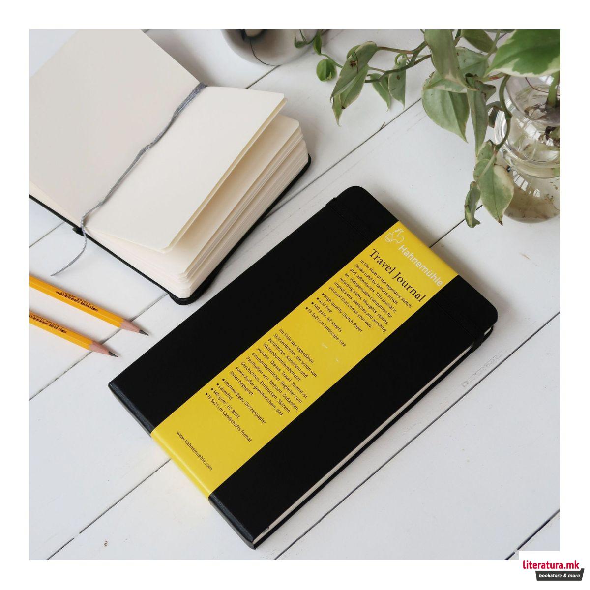 Дневник, Travel, 140 g/cm², 9 x 14 cm вертикален 