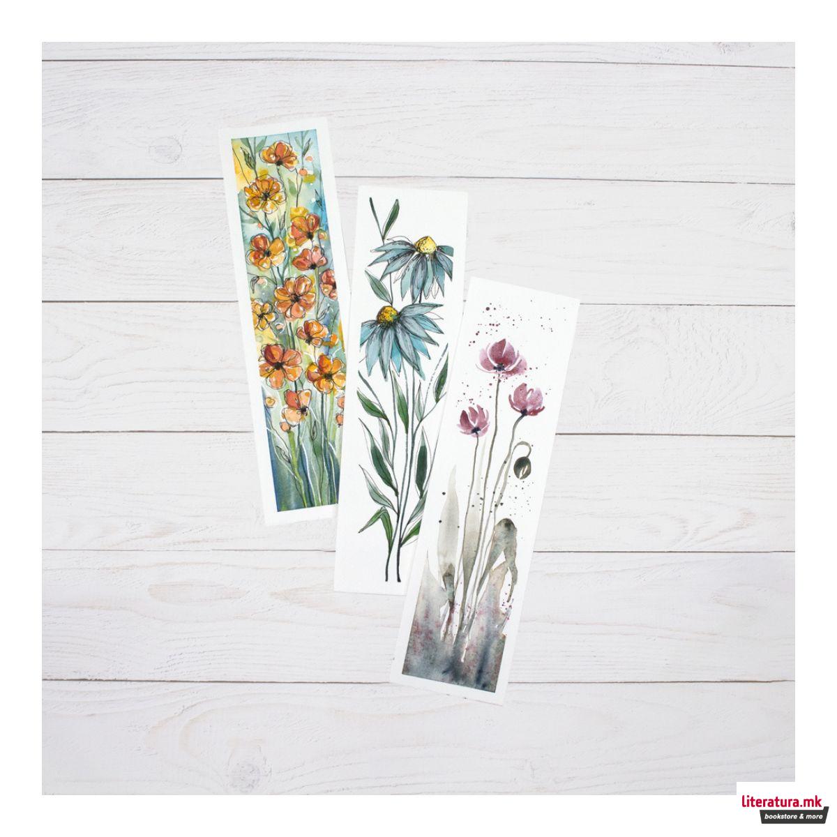 Блок - Bookmark, Expression, 300 g/cm², 5.5 x 20 cm 