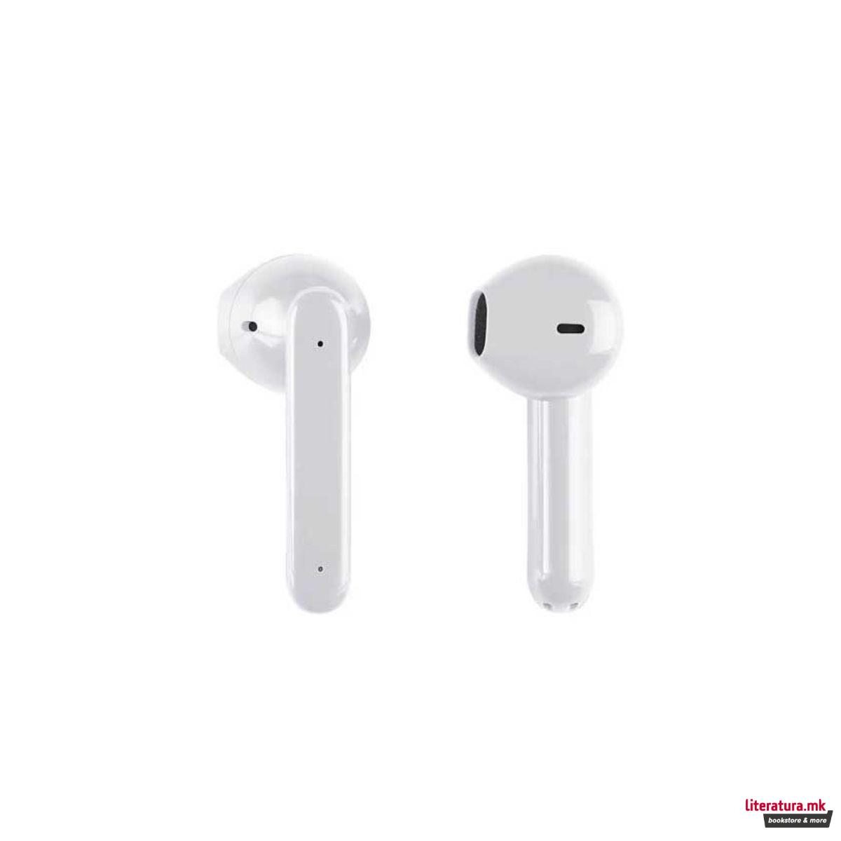 2 во 1 безжичен звучник + слушалки, SOFTPOWER, сиви 