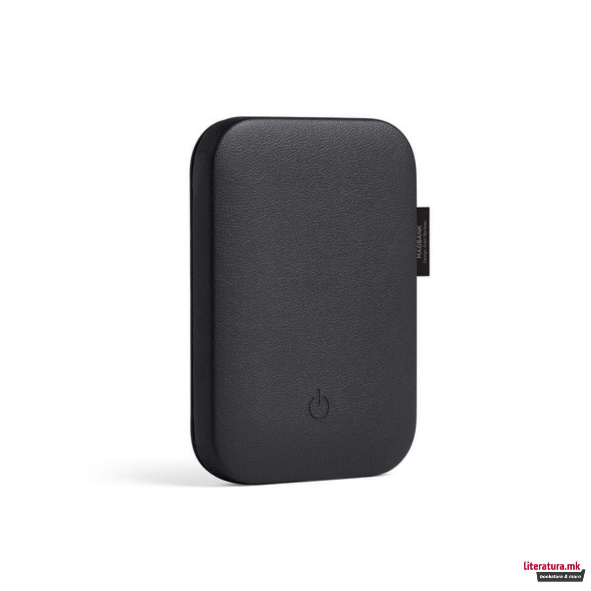 Магнетен преносен полнач, SOFTPOWER MAGBANK, црн 
